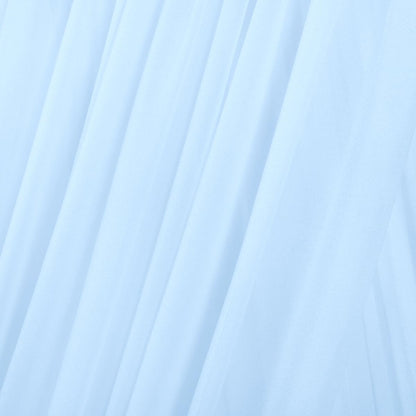 Yellow Wedding Arch Draping Fabric 1 Panel 29" x 20 FT Extra Long Gauze Drapes Sheer Backdrop Curtains 6.6 Yards Outdoor Drapery Panels for Wedding Baby Shower Party Ceiling Decoration