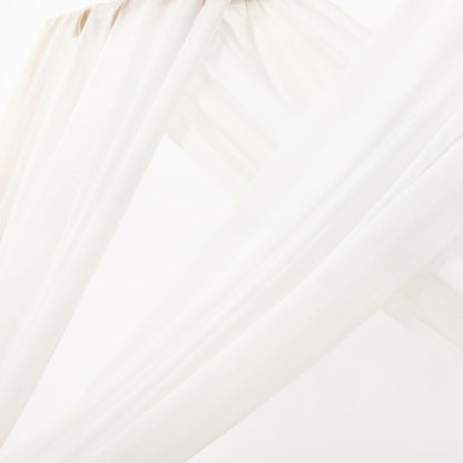 Yellow Wedding Arch Draping Fabric 1 Panel 29" x 20 FT Extra Long Gauze Drapes Sheer Backdrop Curtains 6.6 Yards Outdoor Drapery Panels for Wedding Baby Shower Party Ceiling Decoration