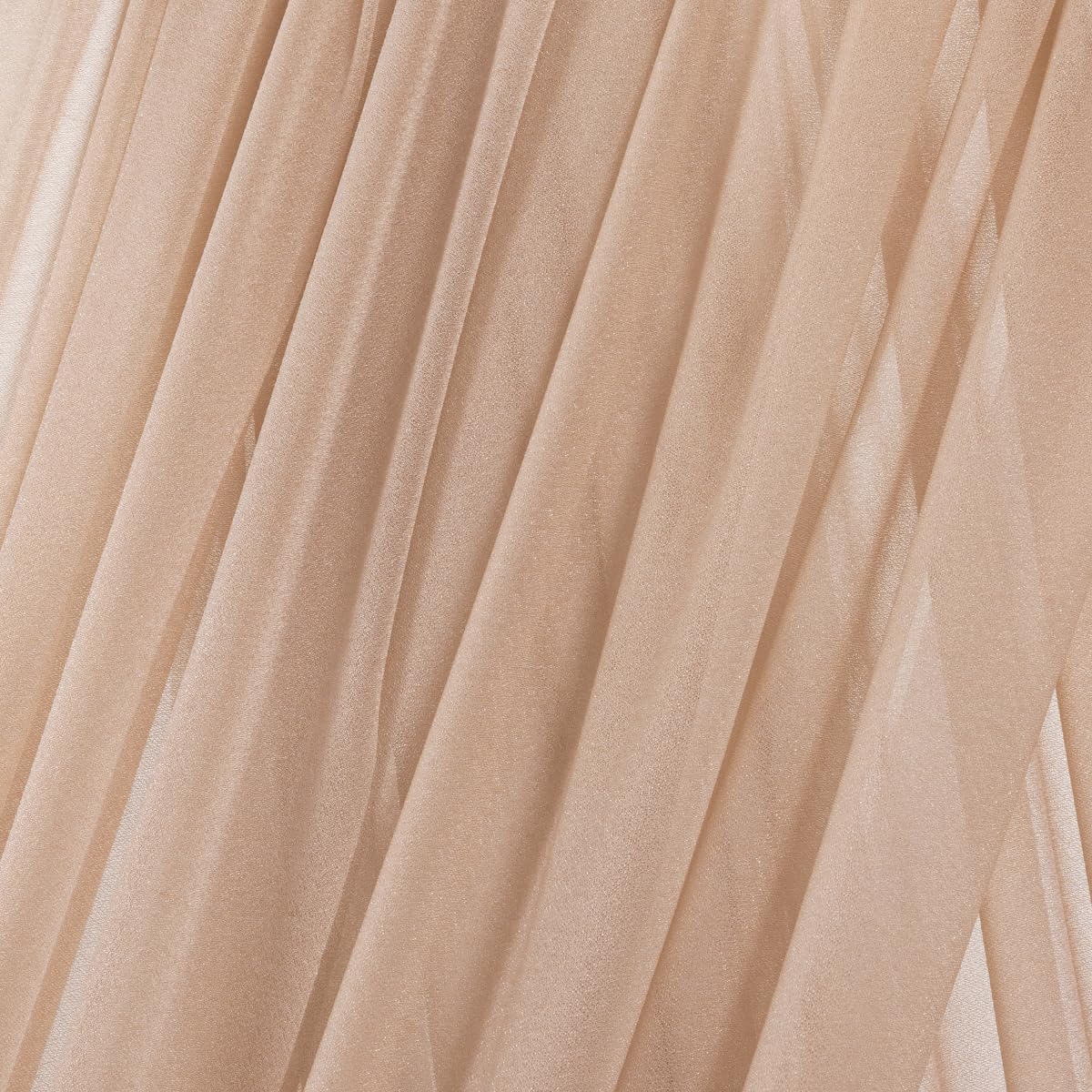 Yellow Wedding Arch Draping Fabric 1 Panel 29" x 20 FT Extra Long Gauze Drapes Sheer Backdrop Curtains 6.6 Yards Outdoor Drapery Panels for Wedding Baby Shower Party Ceiling Decoration