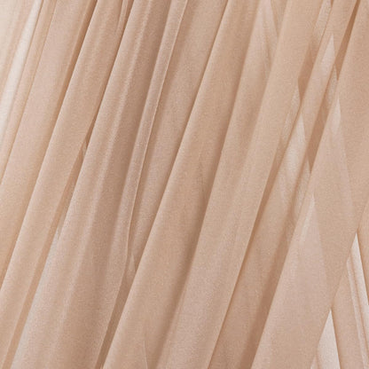 Yellow Wedding Arch Draping Fabric 1 Panel 29" x 20 FT Extra Long Gauze Drapes Sheer Backdrop Curtains 6.6 Yards Outdoor Drapery Panels for Wedding Baby Shower Party Ceiling Decoration