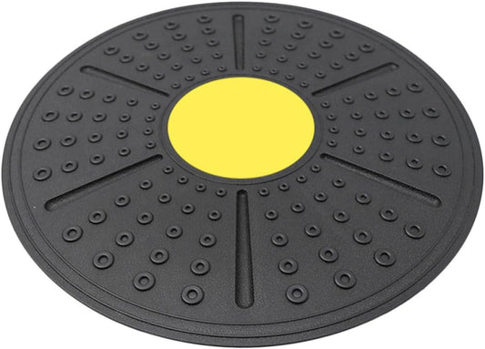 Balance Training Board for Sensory Rehabilitation, Household Equilibrium Pedal Fitness Equipment, Yellow Balance Trainer for Core Stability and Exercise