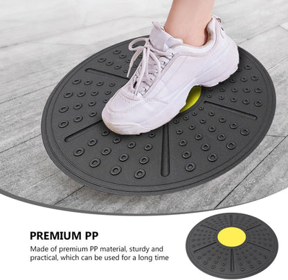 Balance Training Board for Sensory Rehabilitation, Household Equilibrium Pedal Fitness Equipment, Yellow Balance Trainer for Core Stability and Exercise