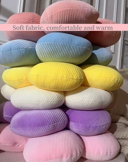 Flower Pillow,23.62" Daisy Pillow Yellow Decorative Pillows | Throw Pillows,Short Plush,PP Cotton Filling,Flower Shaped,Seating Cushion,for Sofa Couch Bed,Spring Cute Home Decor