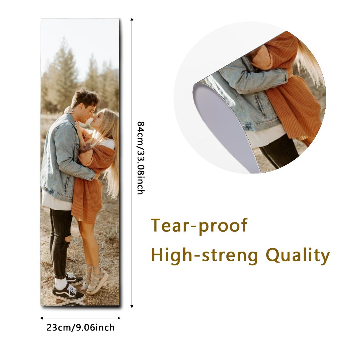 Personalized Skateboard Grip Tape, Custom Waterproof Scooter Stickers Non-Slip Shockproof Matte Grips Add Your Photo Logo Text, Yellow