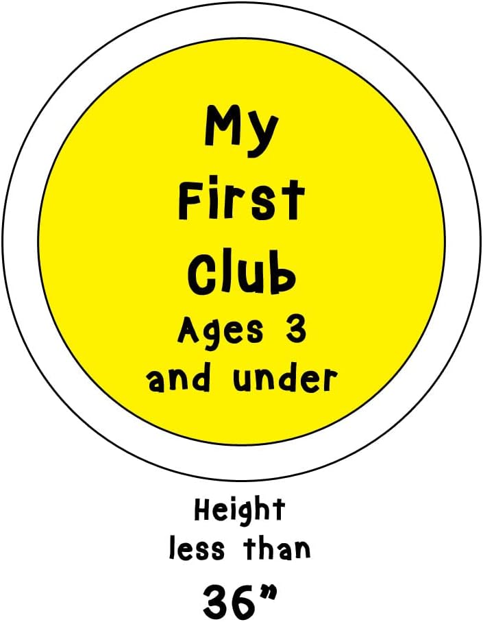 Orlimar ATS Junior Yellow Series Individual Golf Clubs (Ages 3 and Under)