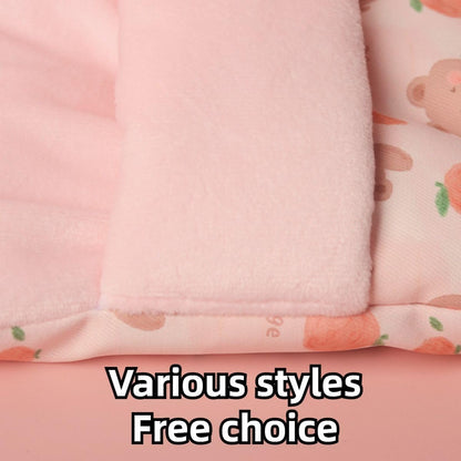 Sugar Glider Cuddle Sack Sleeping Pouch Bonding Snuggle Cage Hanging Bed House Hideout Cave for Hamster, Rat, Ferret, Squirrel and Other Small Animal Beds (Yellow)