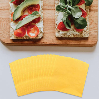 Medium Lunch Napkins - 6 1/2 x 6 1/2 - Yellow - 50/Pack