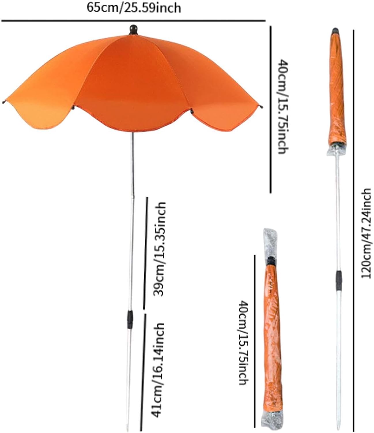 Outdoor Plant Umbrella Decor Canopy Multifunctional Sun Protection Plant Shade Cover Garden Umbrella for Garden Beds