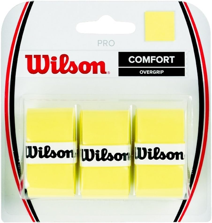Wilson Pro Overgrip Tennis Racket Grips - Pack of 3