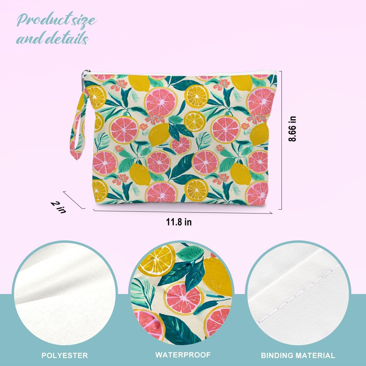 Beach Bags for Women, Wet Bag Cosmetic Bag for Beach Toiletries, Summer Travel Essentials, Gifts for Women