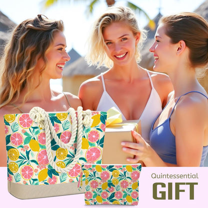 Beach Bags for Women, Wet Bag Cosmetic Bag for Beach Toiletries, Summer Travel Essentials, Gifts for Women