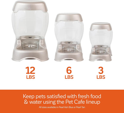 Pet Cafe Feeder Dog and Cat Feeder Pearlescent Colors 3 Sizes, Made in USA