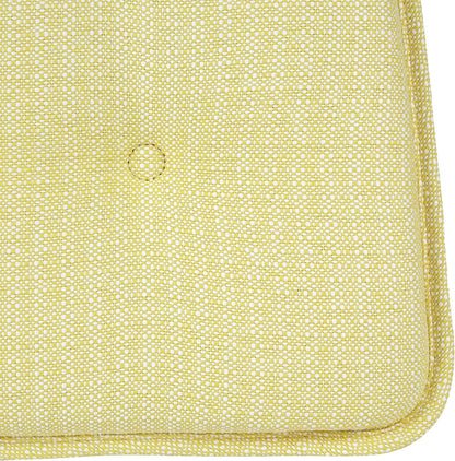 Klear Vu Omega Non-Slip Chair Cushions, Assembled in USA, U-Shaped Skid-Proof Seat Pads for Dining Room, Kitchen, Office, 15"x16" 6 Pack Solid Yellow 6 Count