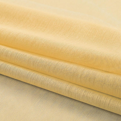 Mrs.Naturall Light Yellow Sheer Curtains 84 Inches Long, Pale Yellow Grommet Window Voile for Living Room Bedroom 2 Panels Set, Cortinas Amarillas para Sala
