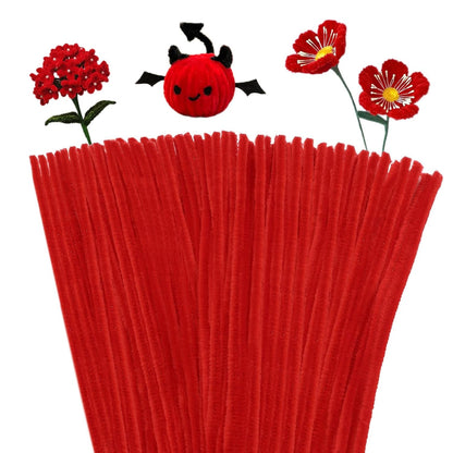 100 Pcs Pipe Cleaners Chenille Stem, Yellow Pipe Cleaners Craft | Pipe Cleaners Bulk, Fuzzy Sticks Craft Supplies for Creative Handmade DIY Art Gifts for Mom Craft Project