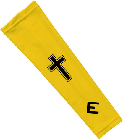 Faith Compression Arm Sleeve – Cross & Bible Verse – Youth & Adult – Sports & Fitness – Sold Individually