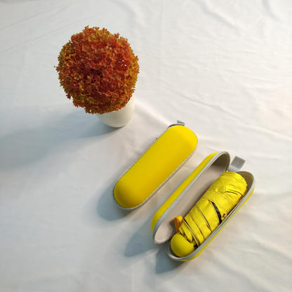 Mini Travel Umbrella with Umbrella Case