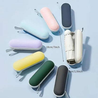 Mini Travel Umbrella with Umbrella Case