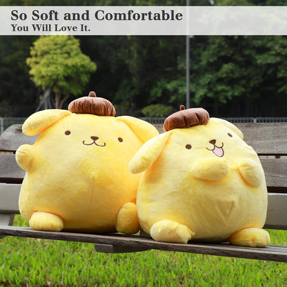 Juju Yellow Kawaii Plush (20 in) - Cute Stuffed Animal Kawaii Plushies - Peluche Big Stuffed Animals Plushie - Peluches Grandes Cute Plushies - Cool Stuff Plush - Plushy (Fun)