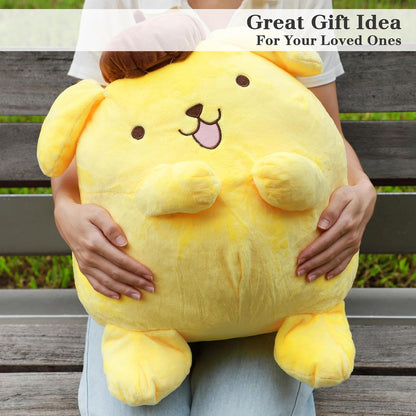 Juju Yellow Kawaii Plush (20 in) - Cute Stuffed Animal Kawaii Plushies - Peluche Big Stuffed Animals Plushie - Peluches Grandes Cute Plushies - Cool Stuff Plush - Plushy (Fun)