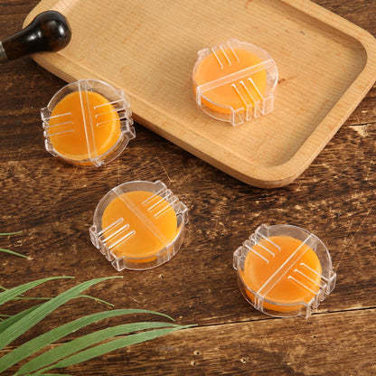 4pcs Beeswax Thread Conditioner, Thread Wax for Sewing with Plastic Box