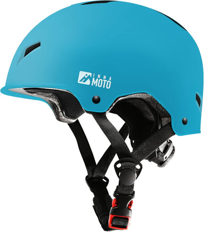 for Adults - Adjustable Certified Safety Adults Helmet for Skateboarding Bike Bicycle Scooter Cycling Skate Skating Multisport Helmets for Women Men Boys Girls Kids Youth