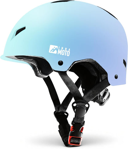 for Adults - Adjustable Certified Safety Adults Helmet for Skateboarding Bike Bicycle Scooter Cycling Skate Skating Multisport Helmets for Women Men Boys Girls Kids Youth