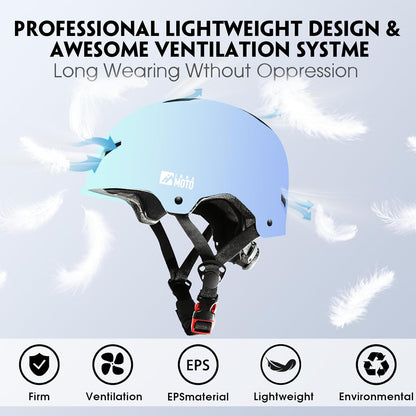 for Adults - Adjustable Certified Safety Adults Helmet for Skateboarding Bike Bicycle Scooter Cycling Skate Skating Multisport Helmets for Women Men Boys Girls Kids Youth