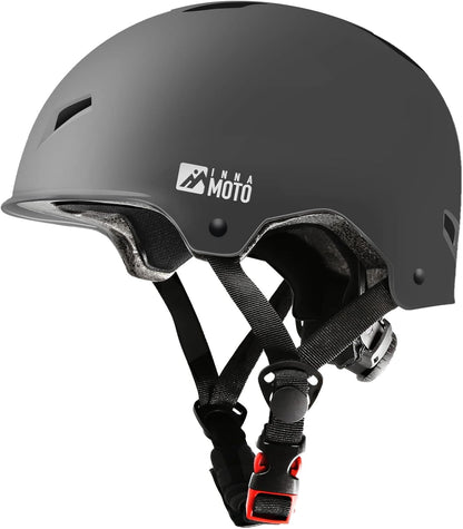 for Adults - Adjustable Certified Safety Adults Helmet for Skateboarding Bike Bicycle Scooter Cycling Skate Skating Multisport Helmets for Women Men Boys Girls Kids Youth