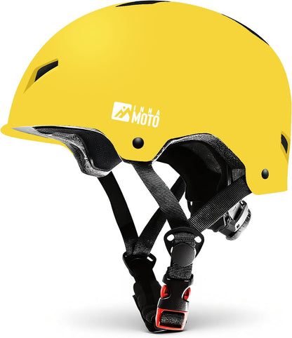 for Adults - Adjustable Certified Safety Adults Helmet for Skateboarding Bike Bicycle Scooter Cycling Skate Skating Multisport Helmets for Women Men Boys Girls Kids Youth