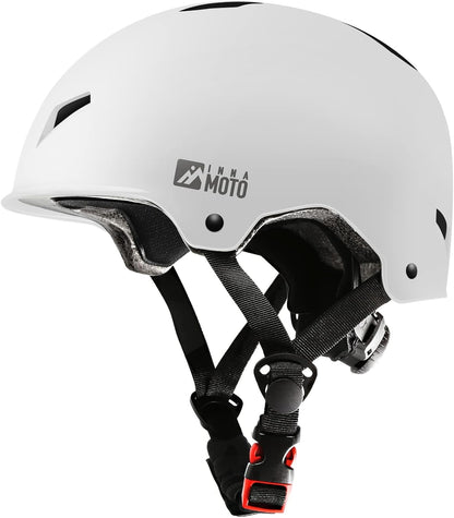 for Adults - Adjustable Certified Safety Adults Helmet for Skateboarding Bike Bicycle Scooter Cycling Skate Skating Multisport Helmets for Women Men Boys Girls Kids Youth