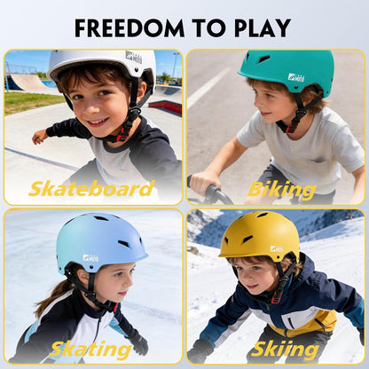 for Adults - Adjustable Certified Safety Adults Helmet for Skateboarding Bike Bicycle Scooter Cycling Skate Skating Multisport Helmets for Women Men Boys Girls Kids Youth