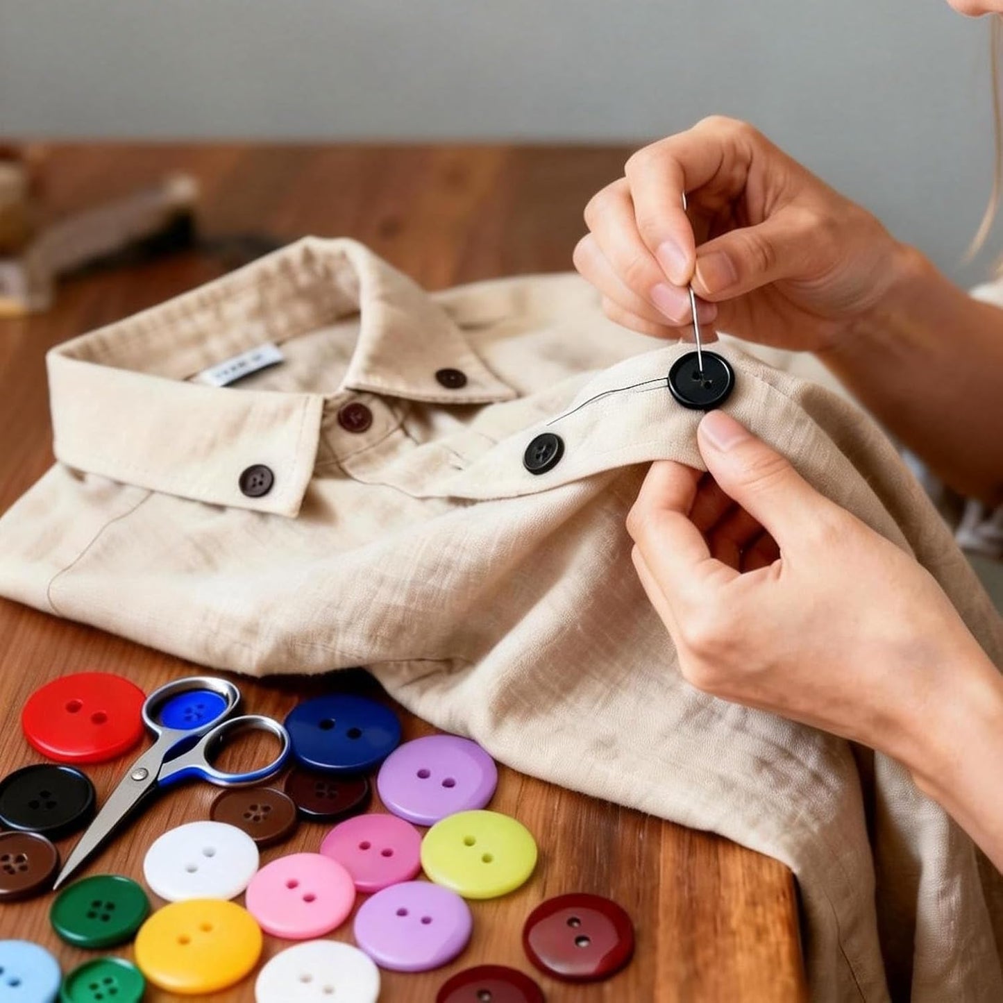 12 Pcs Sewing Buttons, 2-Hole Round Resin Buttons, Gold Yellow,12.5mm(1/2") | Crafts Decoration Buttons, Replace Button, Buttons for clothing/Sewing/Dresses/Sweaters/Coats/Suits/Hats/Jackets/DIY Creation