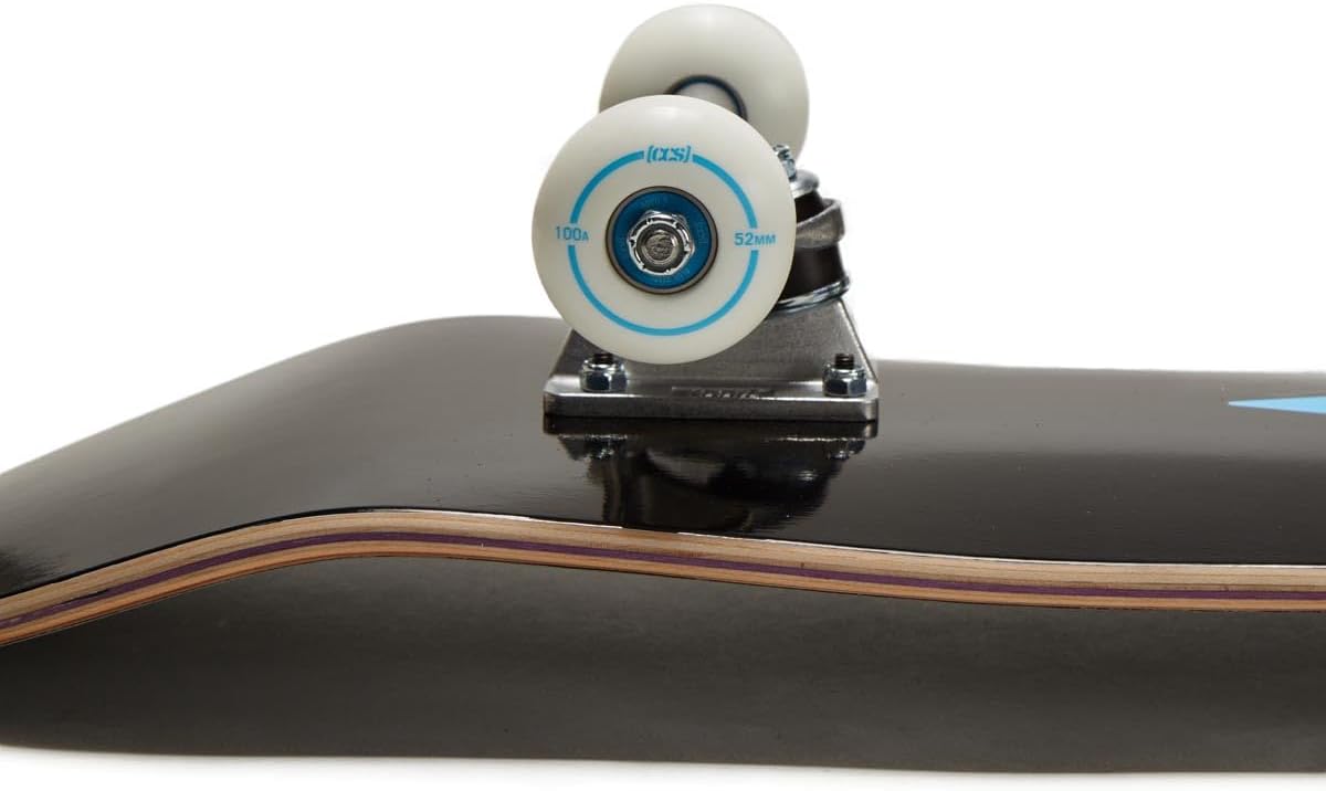 [ ] Skateboard Complete | Maple Wood | Professional Grade | Fully Assembled with Skate Tool & Stickers | Adults, Kids, Teens, Youth | Boys & Girls