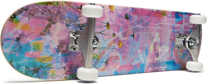 [ ] Skateboard Complete | Maple Wood | Professional Grade | Fully Assembled with Skate Tool & Stickers | Adults, Kids, Teens, Youth | Boys & Girls