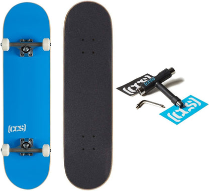 [ ] Skateboard Complete | Maple Wood | Professional Grade | Fully Assembled with Skate Tool & Stickers | Adults, Kids, Teens, Youth | Boys & Girls