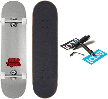 [ ] Skateboard Complete | Maple Wood | Professional Grade | Fully Assembled with Skate Tool & Stickers | Adults, Kids, Teens, Youth | Boys & Girls