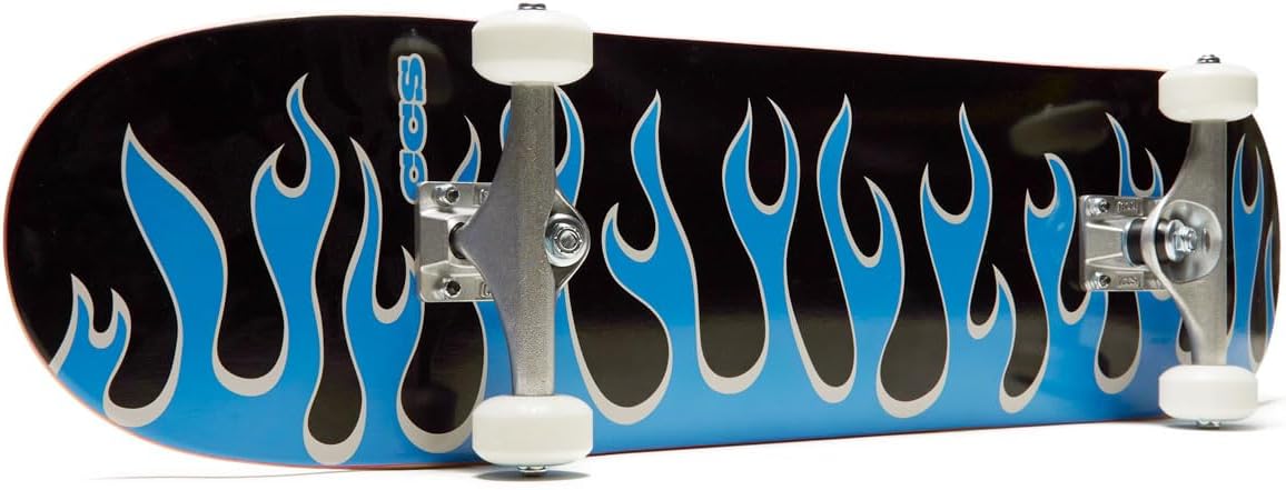 [ ] Skateboard Complete | Maple Wood | Professional Grade | Fully Assembled with Skate Tool & Stickers | Adults, Kids, Teens, Youth | Boys & Girls