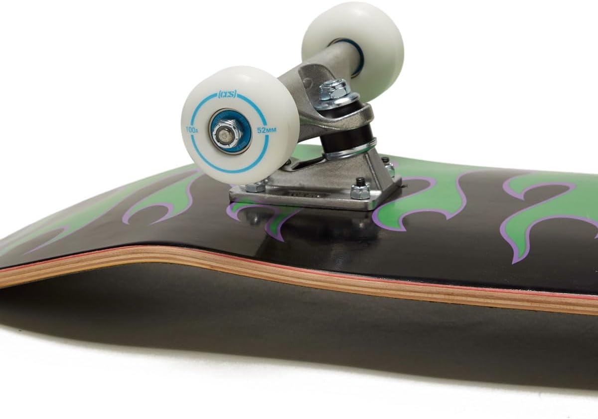 [ ] Skateboard Complete | Maple Wood | Professional Grade | Fully Assembled with Skate Tool & Stickers | Adults, Kids, Teens, Youth | Boys & Girls