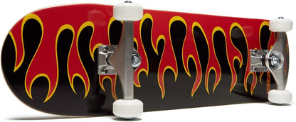 [ ] Skateboard Complete | Maple Wood | Professional Grade | Fully Assembled with Skate Tool & Stickers | Adults, Kids, Teens, Youth | Boys & Girls