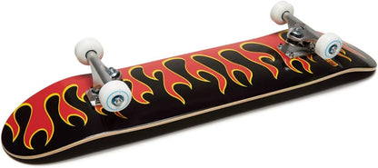 [ ] Skateboard Complete | Maple Wood | Professional Grade | Fully Assembled with Skate Tool & Stickers | Adults, Kids, Teens, Youth | Boys & Girls