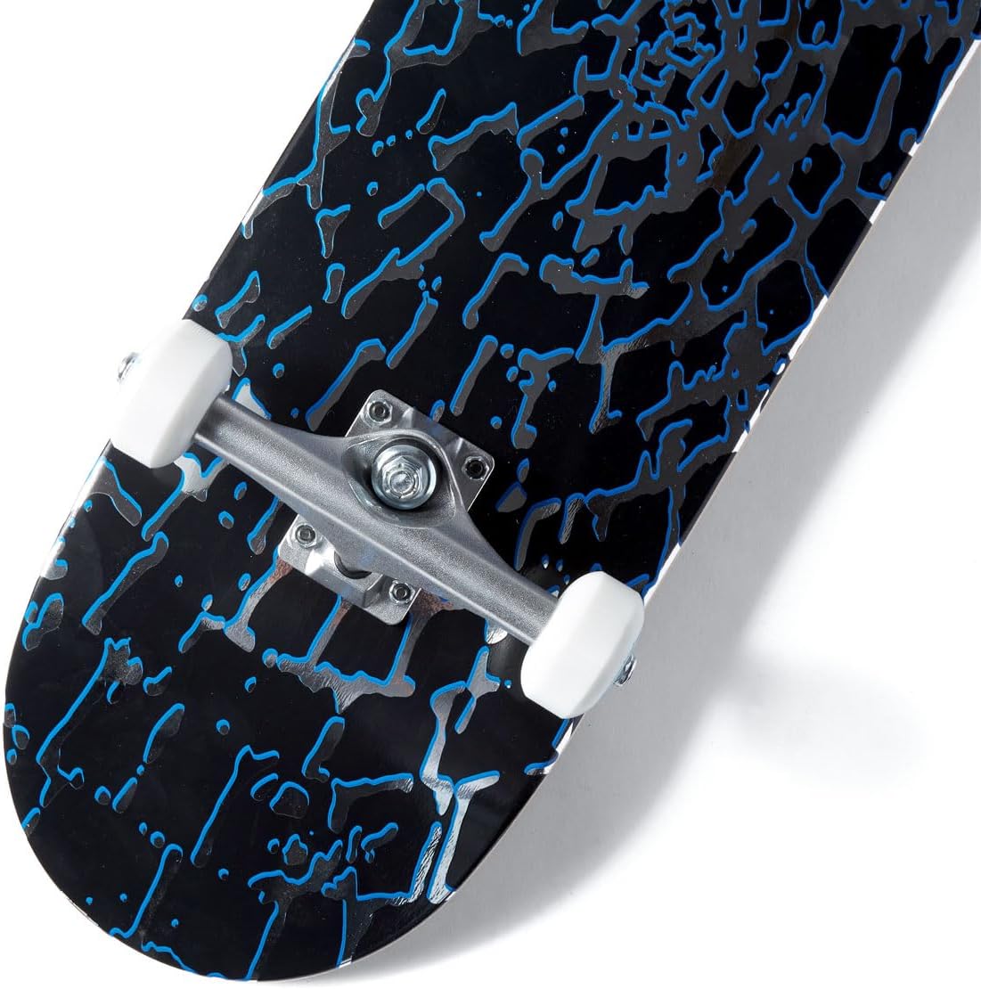 [ ] Skateboard Complete | Maple Wood | Professional Grade | Fully Assembled with Skate Tool & Stickers | Adults, Kids, Teens, Youth | Boys & Girls