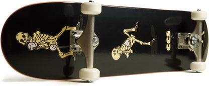 [ ] Skateboard Complete | Maple Wood | Professional Grade | Fully Assembled with Skate Tool & Stickers | Adults, Kids, Teens, Youth | Boys & Girls