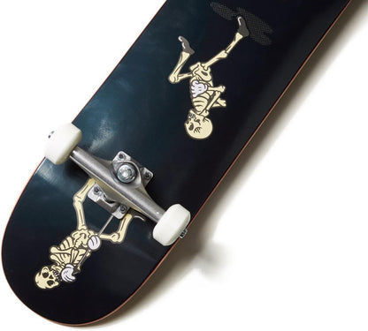 [ ] Skateboard Complete | Maple Wood | Professional Grade | Fully Assembled with Skate Tool & Stickers | Adults, Kids, Teens, Youth | Boys & Girls