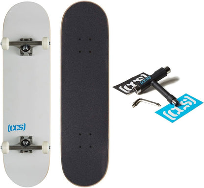 [ ] Skateboard Complete | Maple Wood | Professional Grade | Fully Assembled with Skate Tool & Stickers | Adults, Kids, Teens, Youth | Boys & Girls