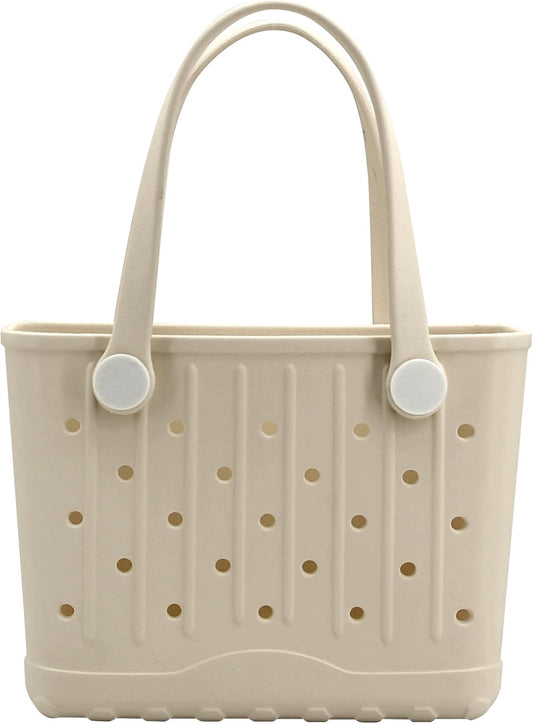 Small Rubber Beach Bags Creative EVA Beach Totes Waterproof Travel Bag for Beach, Picnic, Sports, Yoga