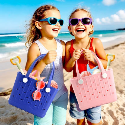 Small Rubber Beach Bags Creative EVA Beach Totes Waterproof Travel Bag for Beach, Picnic, Sports, Yoga