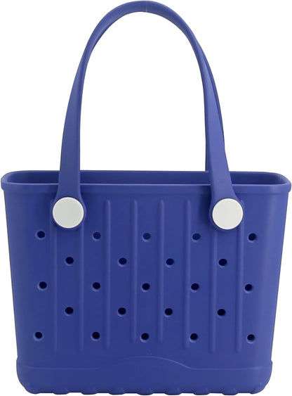 Small Rubber Beach Bags Creative EVA Beach Totes Waterproof Travel Bag for Beach, Picnic, Sports, Yoga