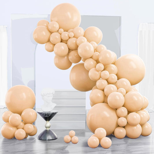 Yellow Balloons 140pcs Matte Yellow Color 18 12 10 5 Inch | Balloons for Easter Bee Baby Shower Sunflower Birthday Graduation Bee Sunflower Bridal Shower Party Decorations Yellow-Y55 - Colors A
