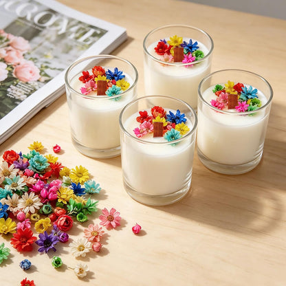 300 Pcs Mini Dried Flowers for Resin,Pressed Natural Flowers for Crafts | Small Dried Flowers for Crafts for DIY Jewelry Making, Candle Soap Making,Nail Art,Epoxy Resin Accessories